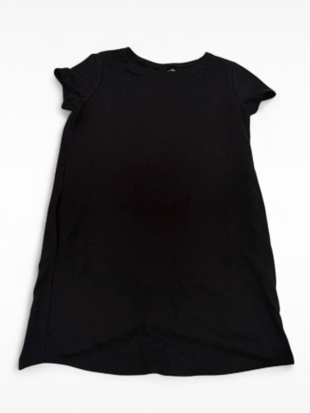 St. John's Bay Black Short Sleeve Shift Dress